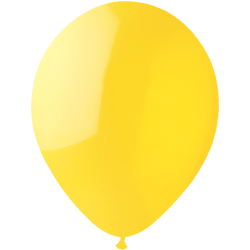 Globo Amarillo Cristal 26cm