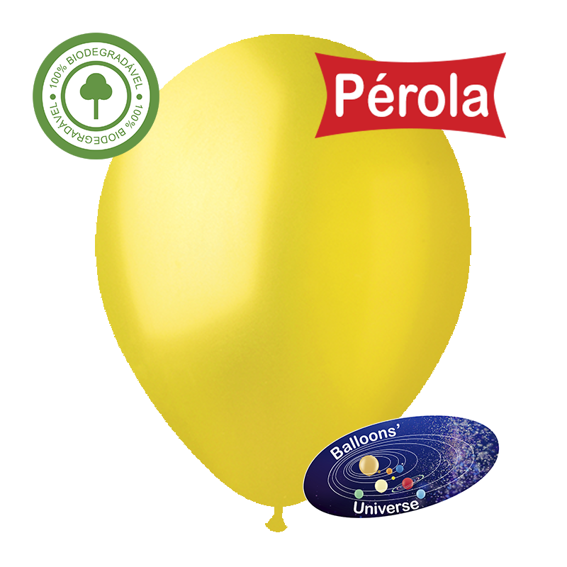 30cm Perl Yellow Balloon 30cm Perl Yellow Balloon