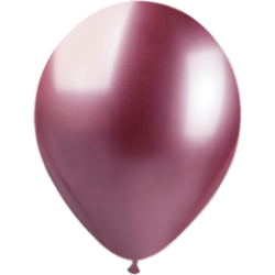 33cm Chrome Pink Balloon