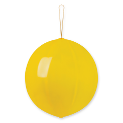 41cm Yellow Punch-Ball Balloon