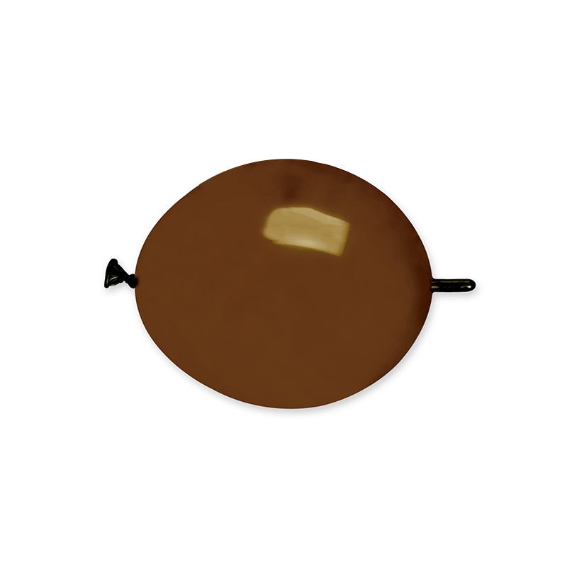 Balão link de 35cm Castanho Chocolate