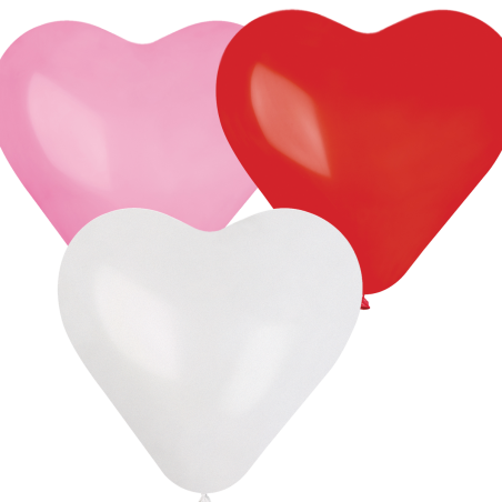 Heart balloon 13cm Passion Assortment