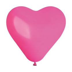 Balão coração de 30cm Fuchsia