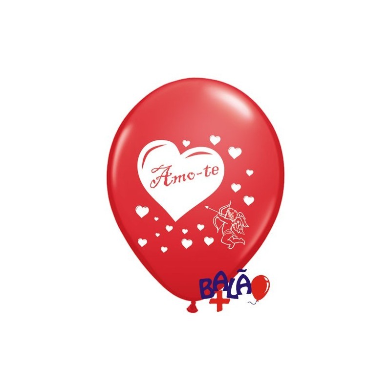 Globo 30cm Amo-te Cupido