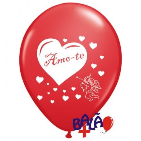 Globo 30cm Amo-te Cupido