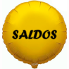 45cm Saldos Gold Balloon