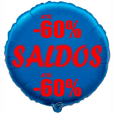 45cm Saldos -60% Blue Balloon