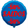 Balão de 45cm Saldos -50% Azul