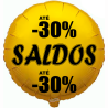 Balão de 45cm Saldos -30% Dourado