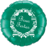 45cm Boas Festas Balloon
