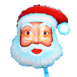 Balão Cara do Pai Natal 51cm