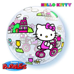 Balão Bubble Hello Kitty de 56cm