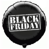 Balão Redondo de 45cm "Black Friday"