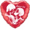 45cm Heart Balloon I Love You E&E