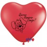 Globo Corazón 30cm QNC Perro