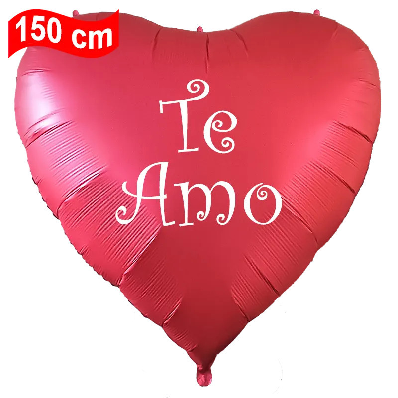 150cm Heart Balloon Te Amo