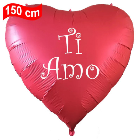 150cm Heart Balloon Ti Amo