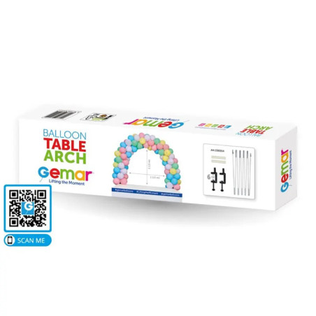 Arco de globos para mesa