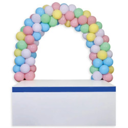 Balloon arch for table