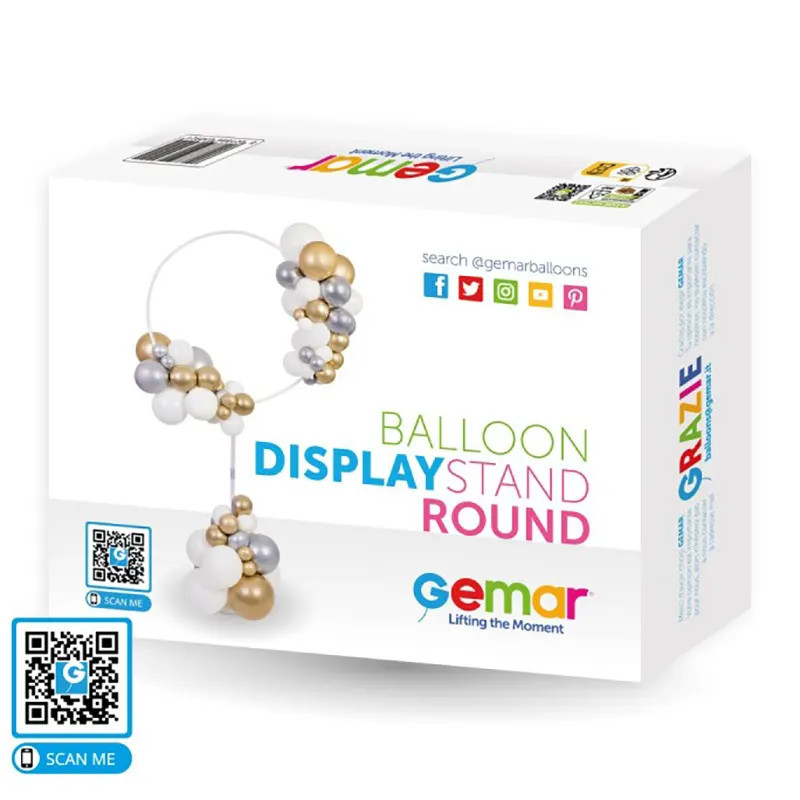 Balloon ring with base