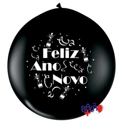 Balão Gigante 90cm Feliz Ano Novo