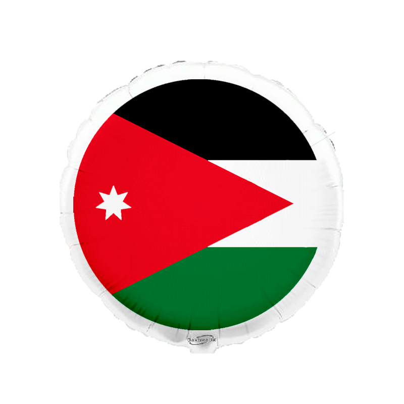 Jordanian Flag Balloon