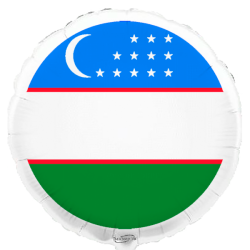 Uzbekistan Flag Balloon