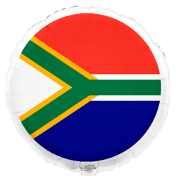 Globo Bandera de Sudáfrica