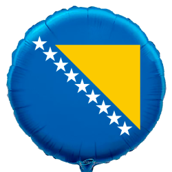 Balão Bandeira da Bósnia e Herzegovina