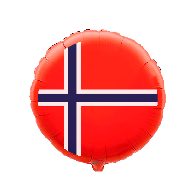 Norwegian Flag Balloon