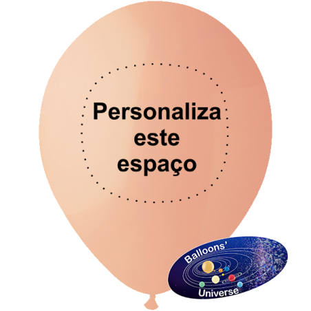 Balão Rosa Velho Personalizado a 1 cor em 1 Lado