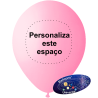 30cm Pink Balloon Custom Print 1 color on 1 side