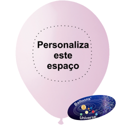 Balão 26cm Lilás Personalizado a 1 cor em 1 Lado