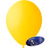 26cm Yellow Balloon