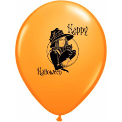 Globo "Happy Halloween" de 30 cm
