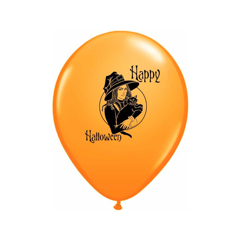Globo "Happy Halloween" de 30 cm