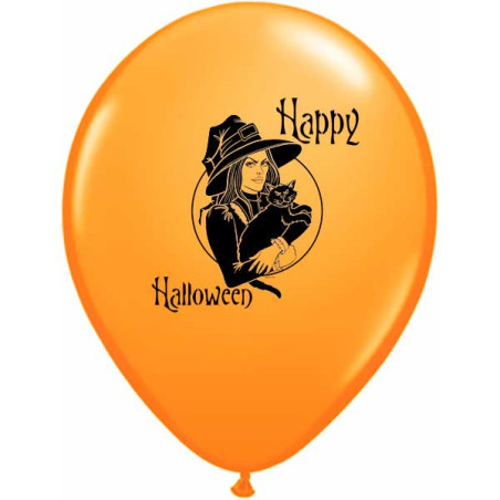 Globo "Happy Halloween" de 30 cm