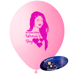 Globo 30cm International Women's Day