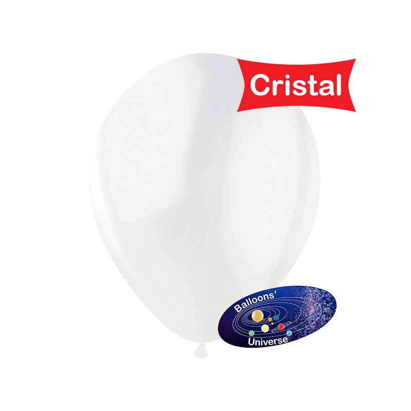 Globo 26cm Transparente