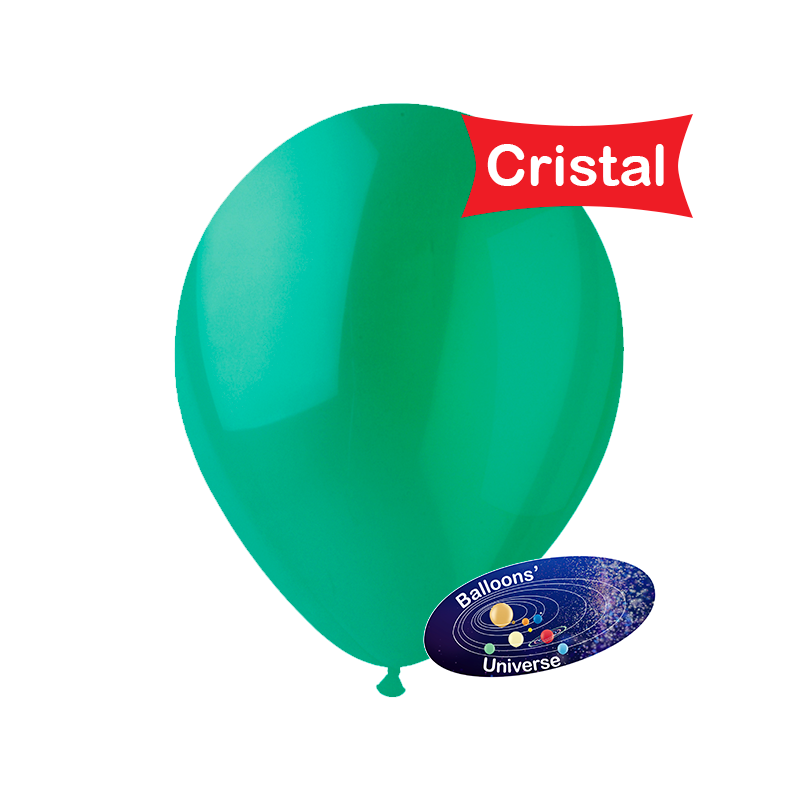 26cm Cristal Green Balloon