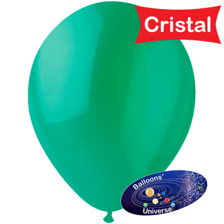 Balão 26cm Verde Cristal