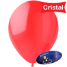 Balão 26cm Vermelho Cristal