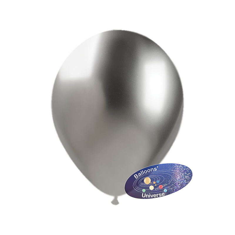 15cm Chrome Silver Balloon