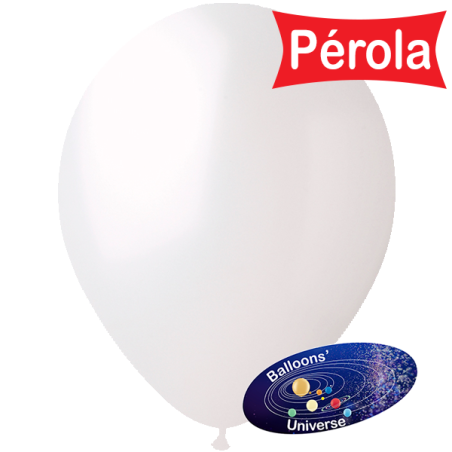 Balão 30cm Branco Pérola