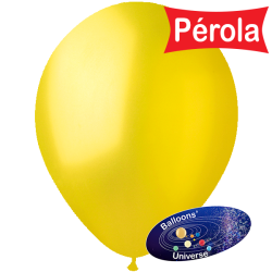 30cm Perl Yellow Balloon