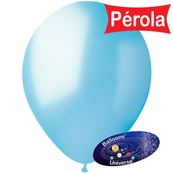 Balão 30cm Azul Céu Pérola