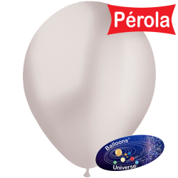Globo plateado de 13 cm