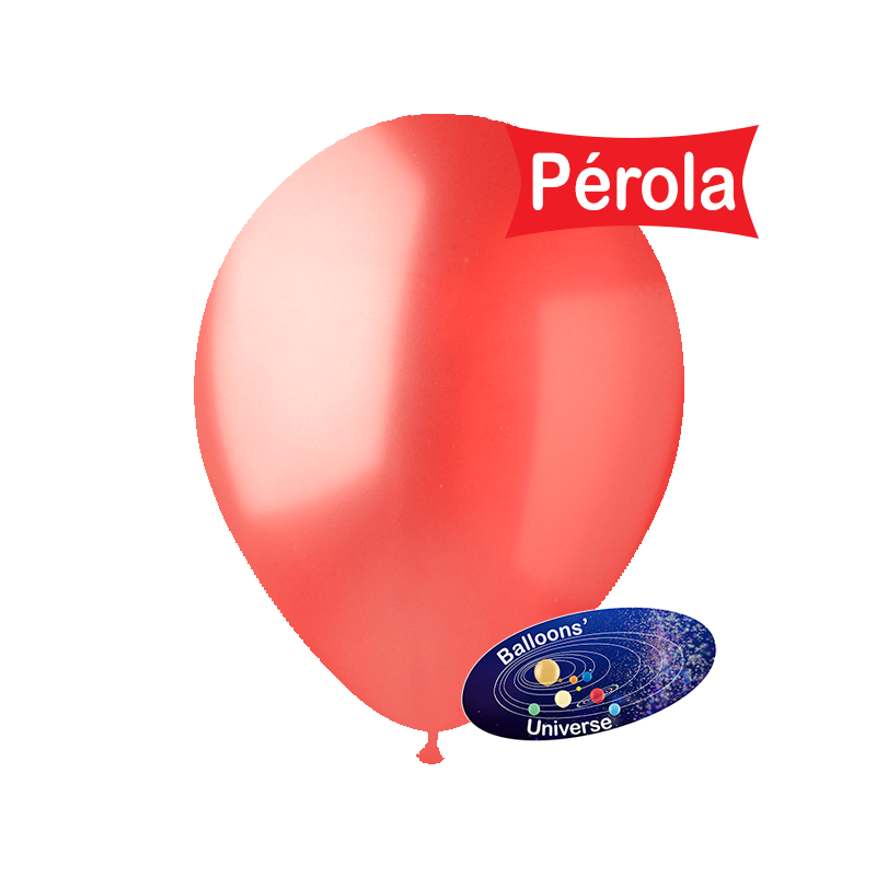 13cm Pearl Red Balloon