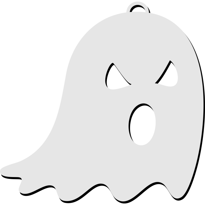 Peso para Balões a Hélio Fantasma 17g – Especial Halloween e Festas Temáticas