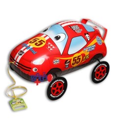 Walking balloon Coche de carreras